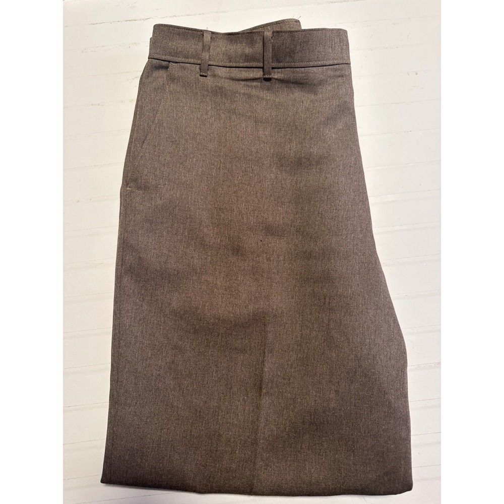 VTG Levi Strauss Action Slacks Mens 42x32 Brown Good Vintage 90s Dress Pants